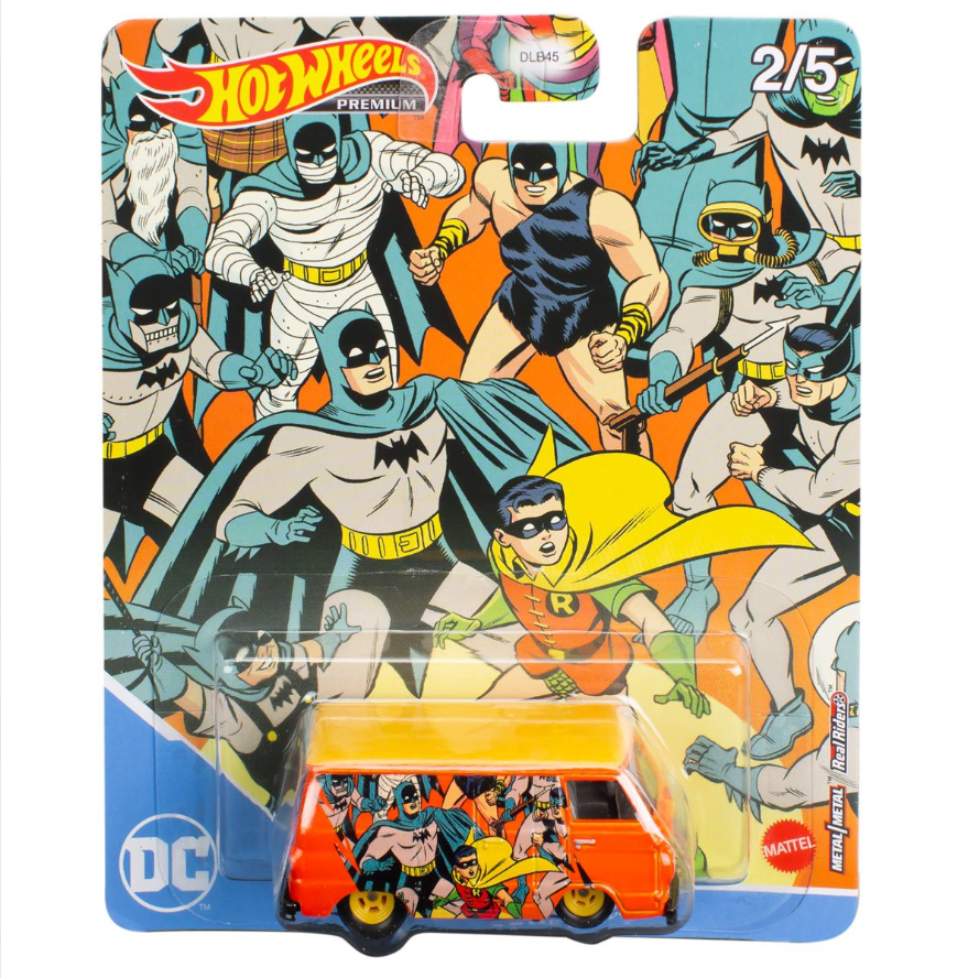 '66 Dodge A100 (Orange) - Batman - Hot Wheels Premium (2022)