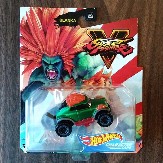 Blanka - Street Fighter V Character Car - Hot Wheels Gaming (2020)