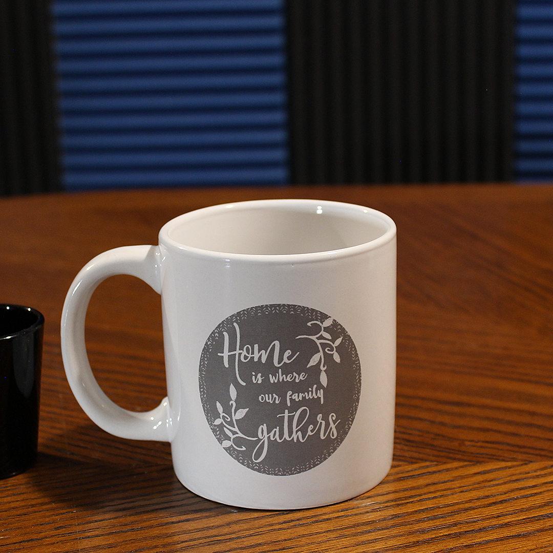 Home is Where Our Family Gathers Mug (14 oz)