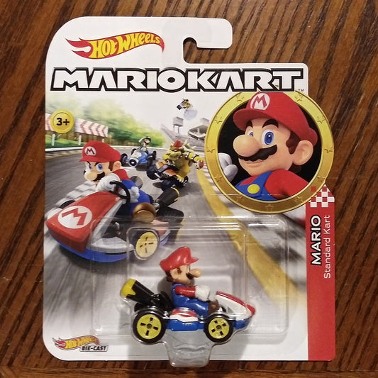 Mario Standard Kart - Mario Kart Character Cars - Hot Wheels (2019)
