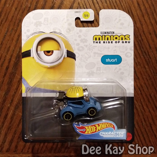 Stuart - Minions The Rise of Gru Character Cars - Hot Wheels (2020)