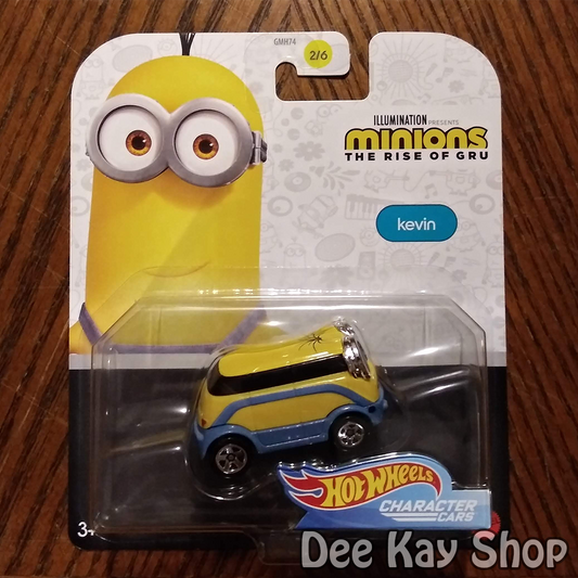 Kevin - Minions The Rise of Gru Character Cars - Hot Wheels (2020)