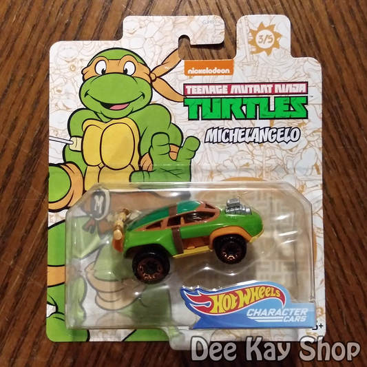 Michelangelo - Teenage Mutant Ninja Turtles - Hot Wheels Character Cars (2020)