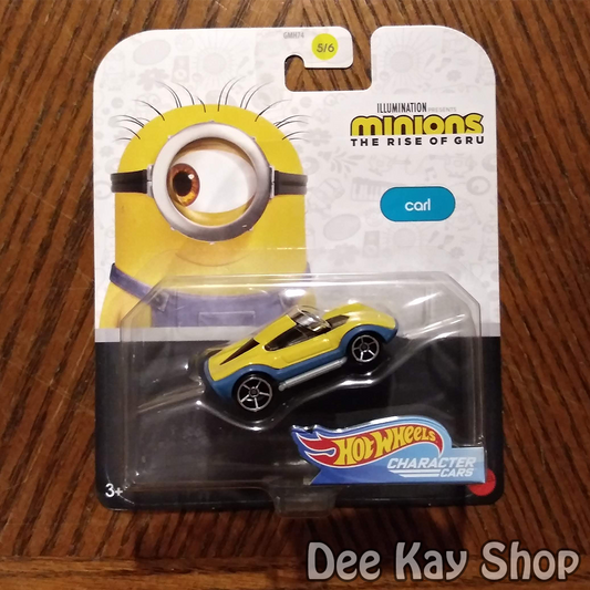 Carl - Minions The Rise of Gru Character Cars - Hot Wheels (2020)