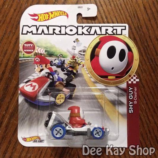 Shy Guy B-Dasher - Mario Kart Character Cars - Hot Wheels (2020)