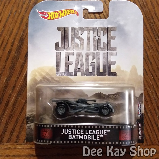 Batmobile (Justice League) - Retro / Replica Entertainment - Hot Wheels Premium (2016)
