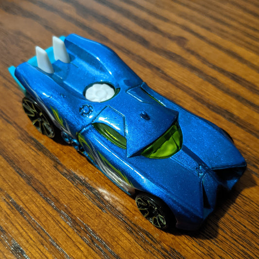 Prototype H-24 (Blue) - HW City - Hot Wheels Basic Loose (2018)