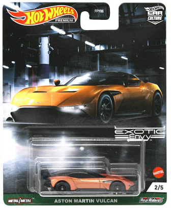 Aston Martin Vulcan - Exotic Envy - Hot Wheels Premium Car Culture (2021)
