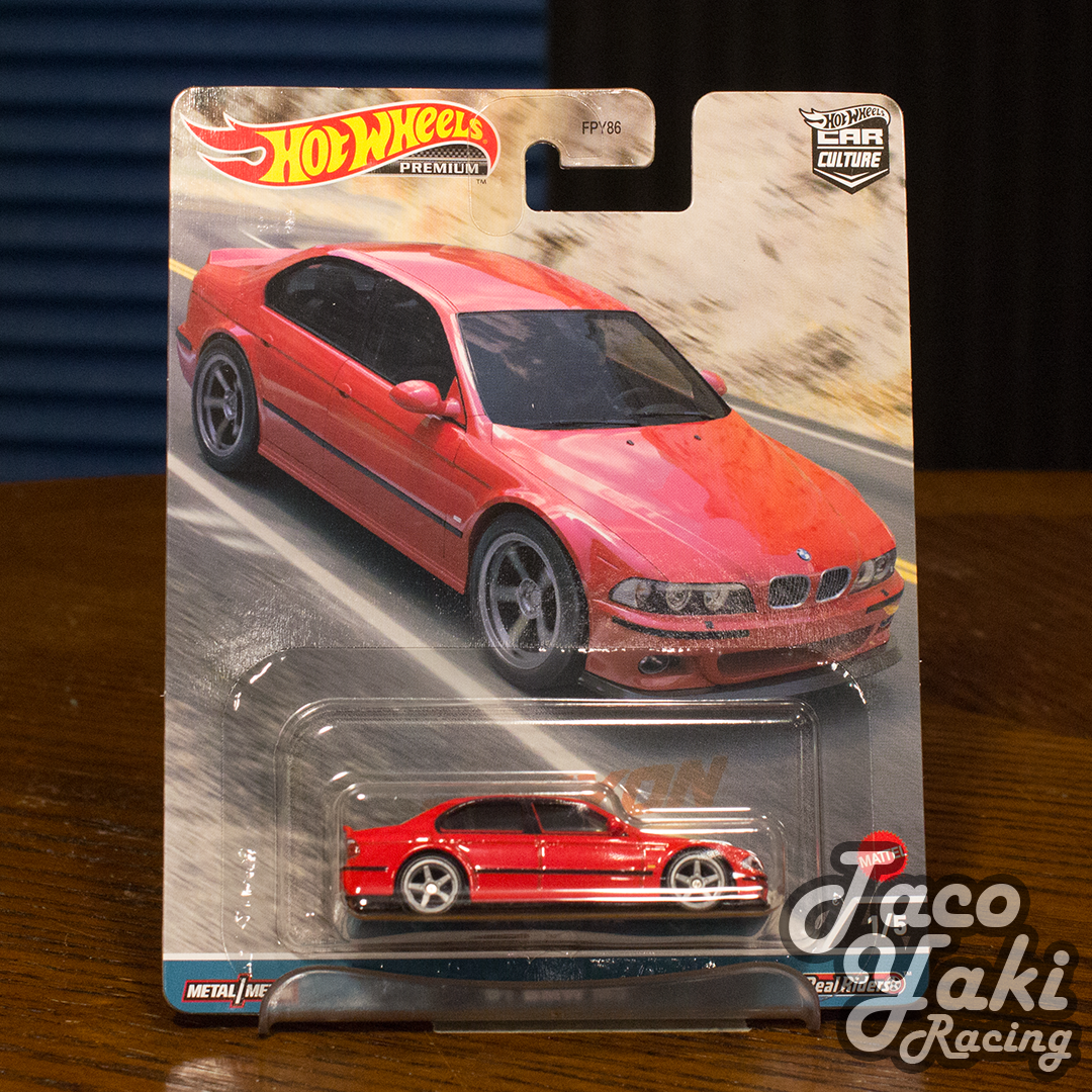 '01 BMW M5 (Red) - Canyon Warriors - Hot Wheels Premium (2023)