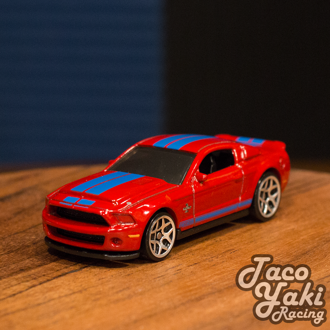 '10 Shelby GT500 Super Snake (Red) - Factory 500 H.P. - Hot Wheels Basic Loose (2021)