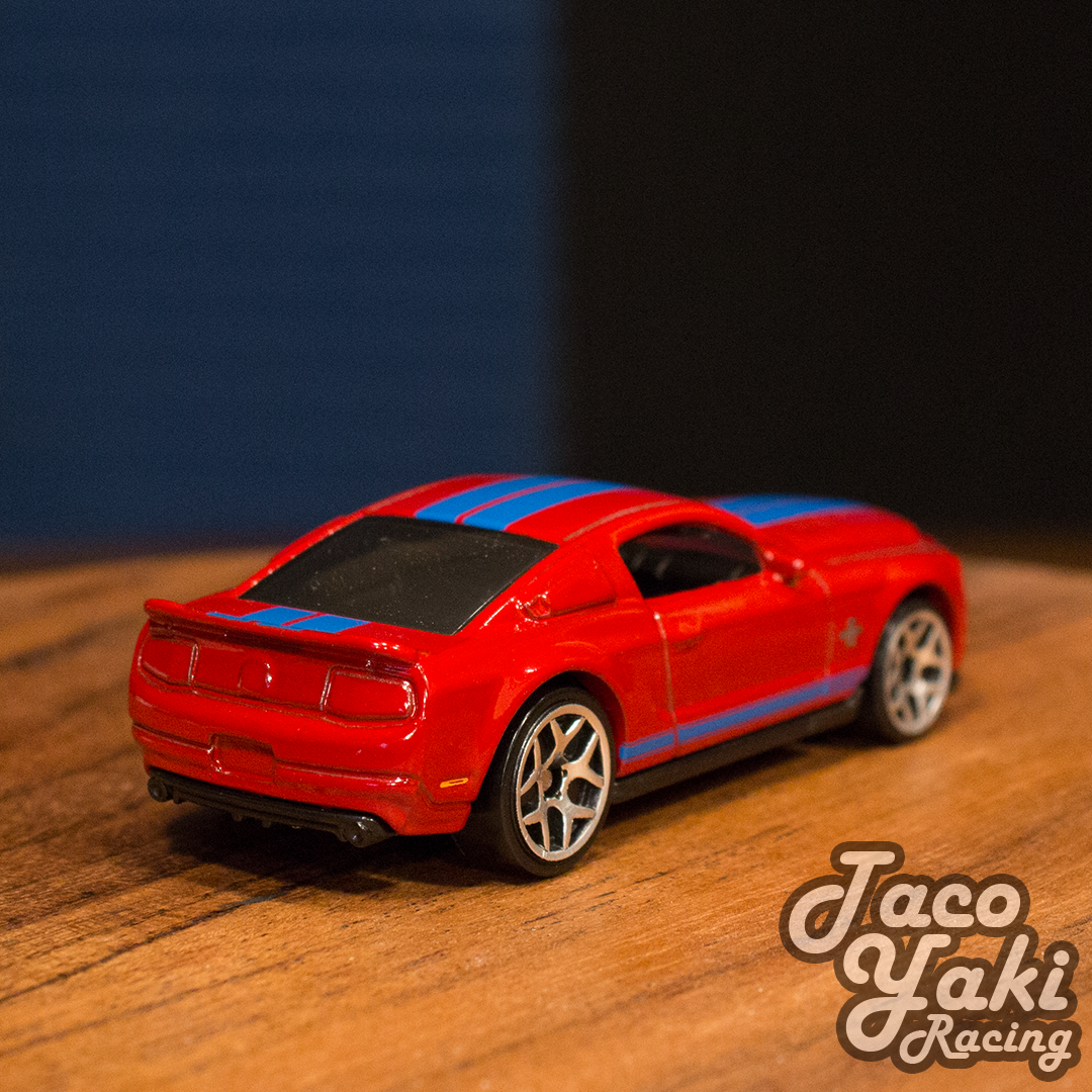 '10 Shelby GT500 Super Snake (Red) - Factory 500 H.P. - Hot Wheels Basic Loose (2021)