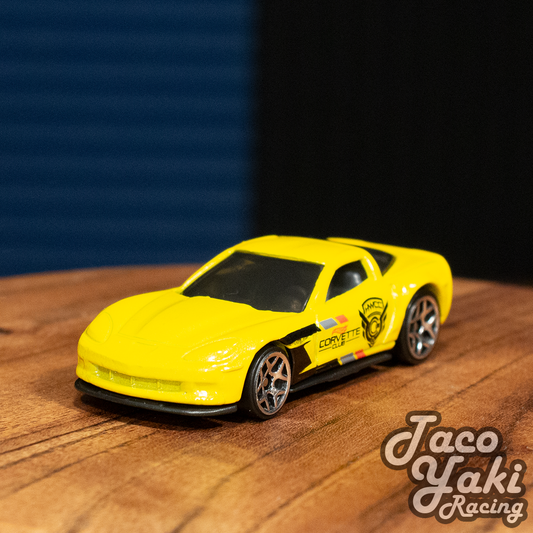 '12 Corvette Z06 (Yellow) - Car Meet - Hot Wheels Basic Loose (2020)