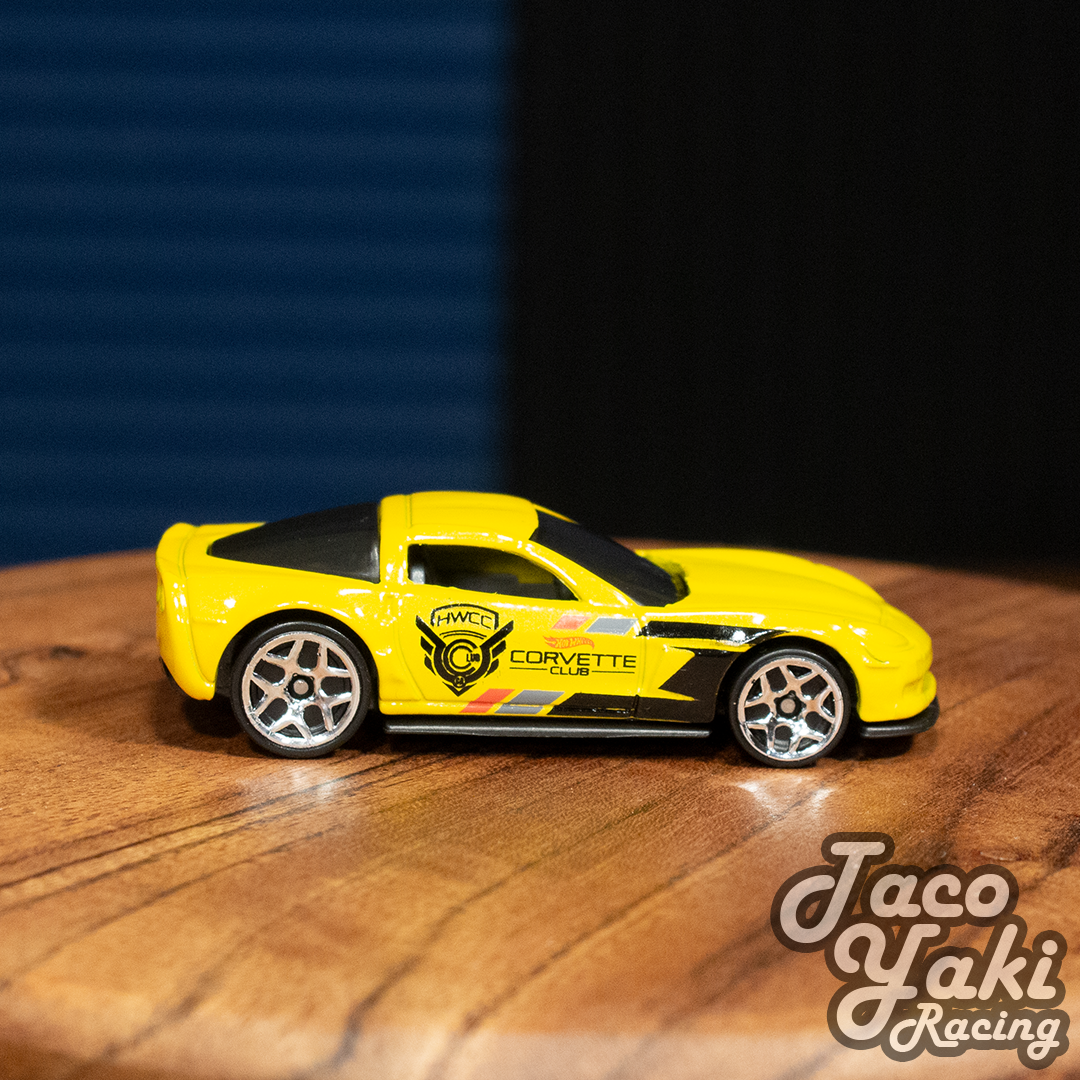 '12 Corvette Z06 (Yellow) - Car Meet - Hot Wheels Basic Loose (2020)