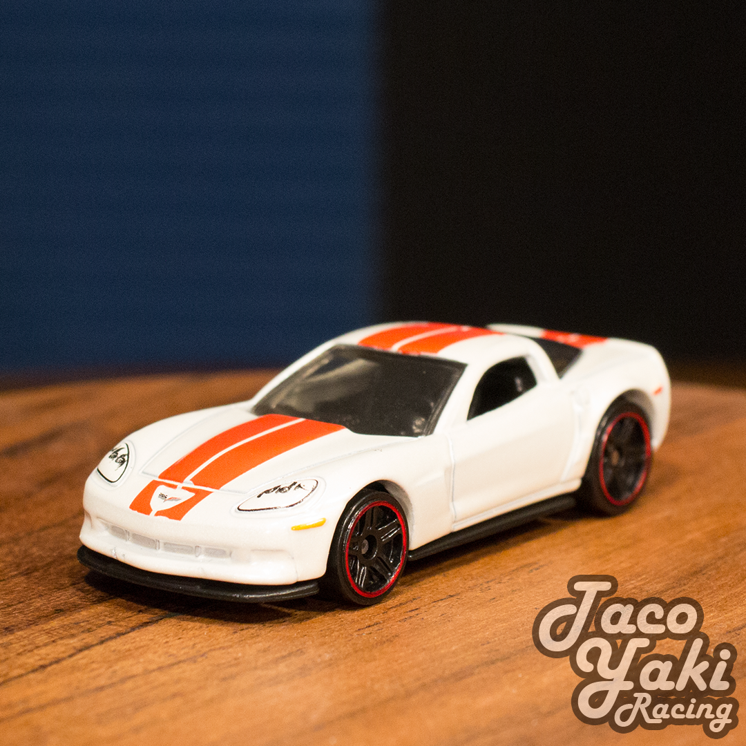 '12 Corvette Z06 (Pearl White) - Factory 500 H.P. - Hot Wheels Basic Loose (2021)