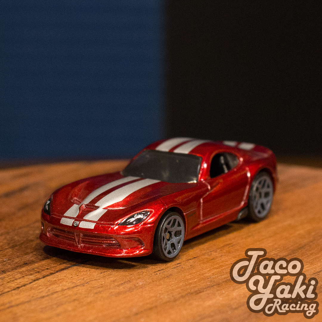 '13 SRT Viper (Metalflake Red) - Factory 500 H.P. - Hot Wheels Basic Loose (2021)