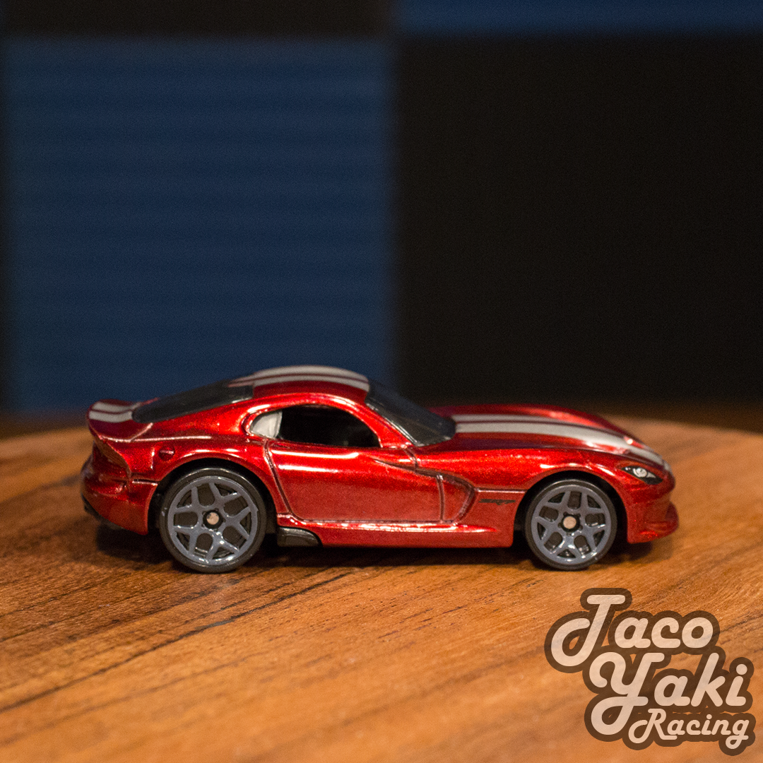 '13 SRT Viper (Metalflake Red) - Factory 500 H.P. - Hot Wheels Basic Loose (2021)