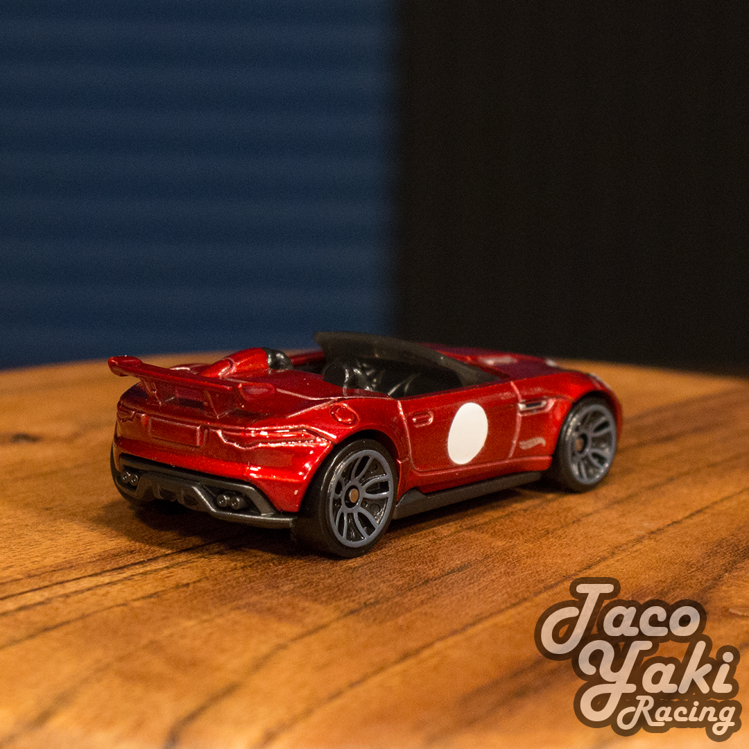 '15 Jaguar F-Type Project 7 (Metalflake Red) - HW Exotics - Hot Wheels Basic Loose (2021)