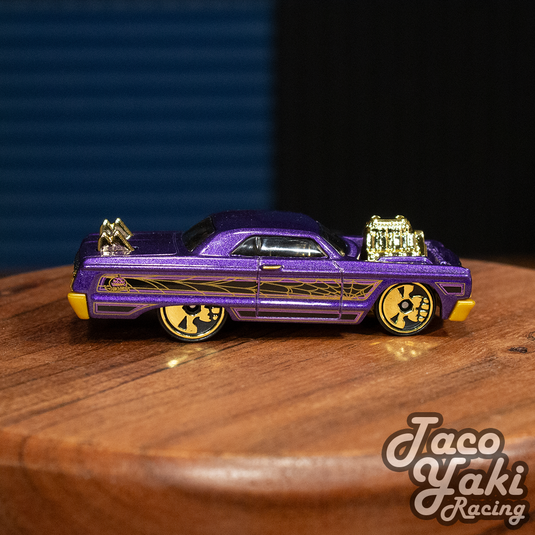 'Tooned '64 Chevy Impala (Violet) - Halloween - Hot Wheels Basic Loose (2024)