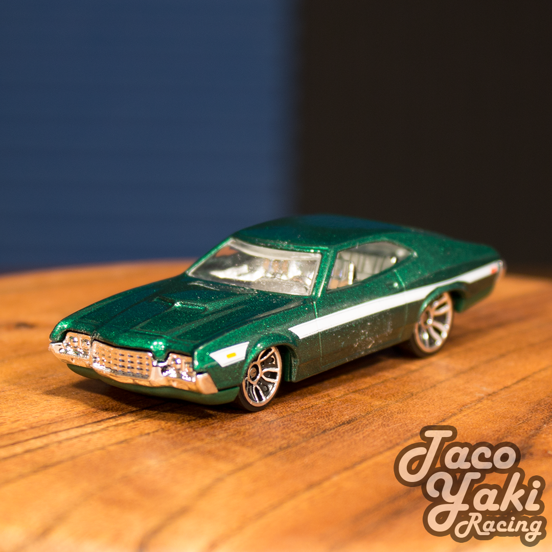 '72 Ford Gran Torino Sport (Metalflake Green) - Fast &amp; Furious - Hot Wheels Basic Loose (2021)