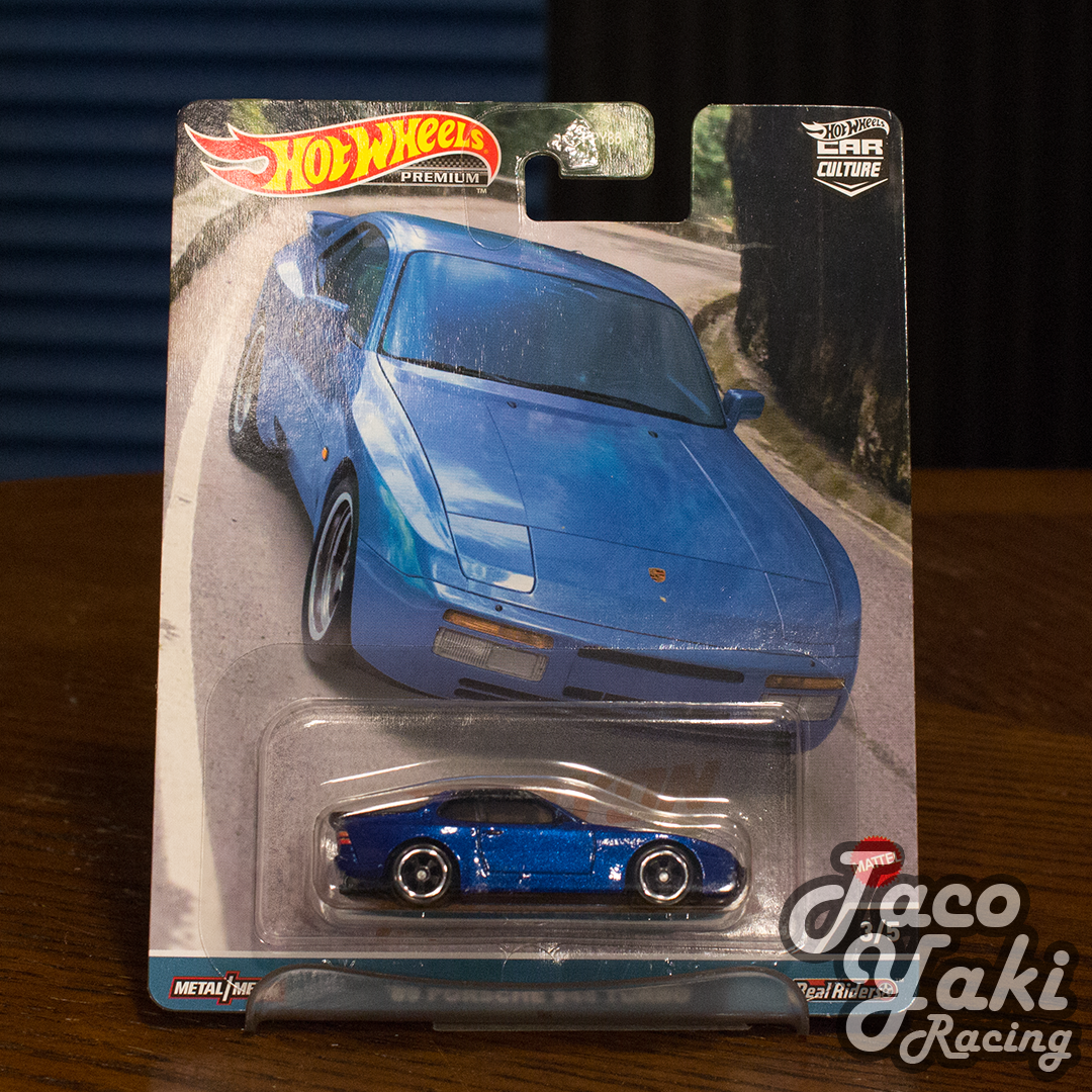 '89 Porsche 944 Turbo (Blue) - Canyon Warriors - Hot Wheels Premium (2023)