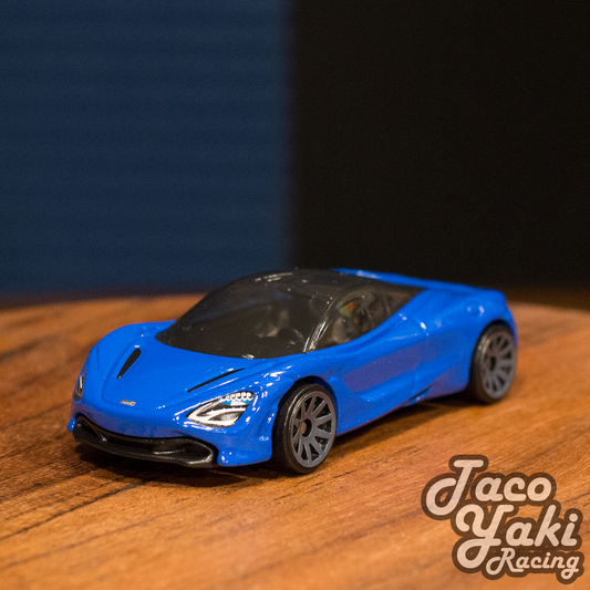 McLaren 720S (Light Blue) - Factory 500 H.P. - Hot Wheels Basic Loose (2021)