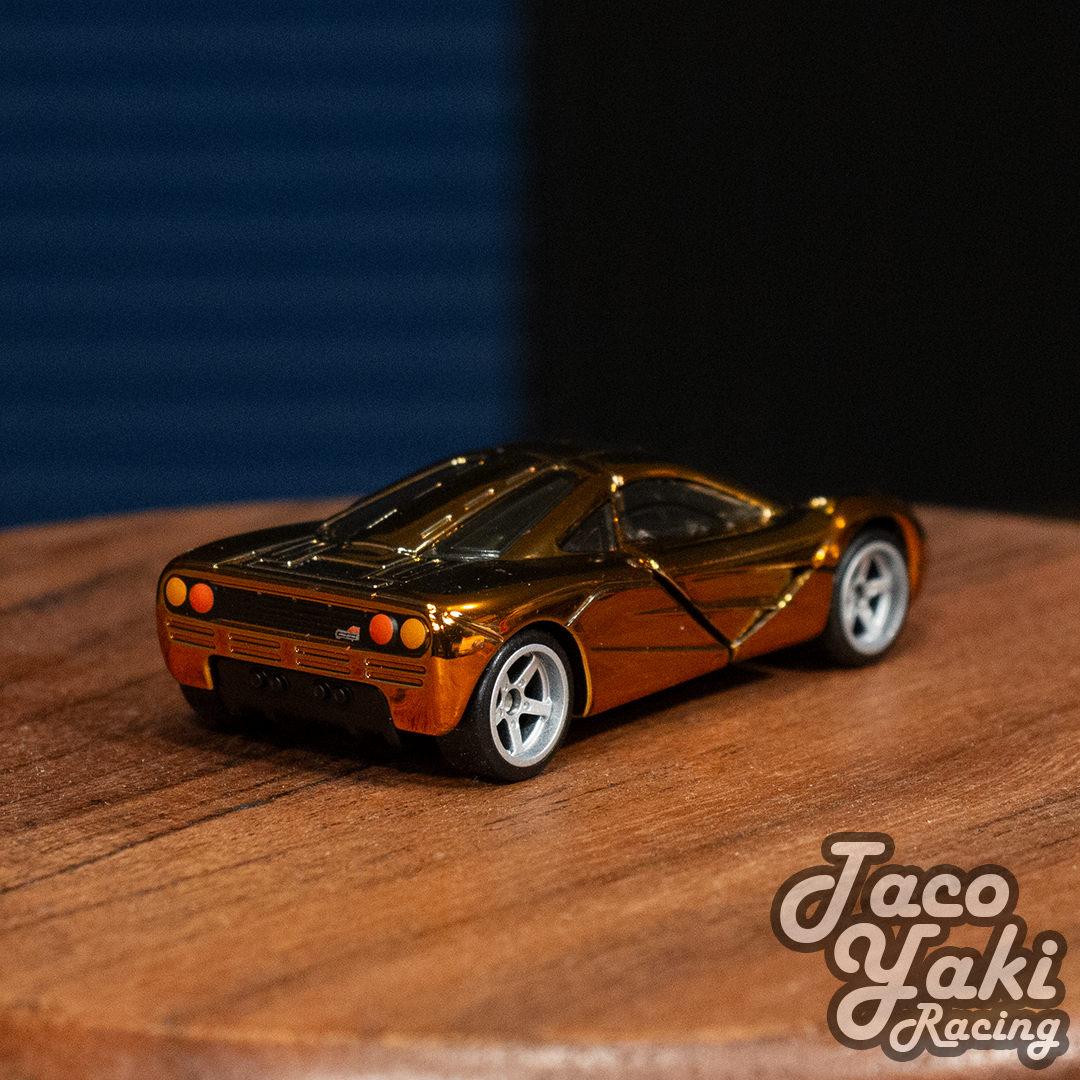 McLaren F1 (Spectraflame Dark Orange) - RLC Exclusive - Hot Wheels Premium (2024)