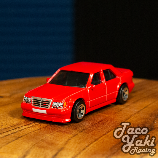 Mercedes-Benz 500 E (Red) - Factory Fresh - Hot Wheels Basic Loose (2022)