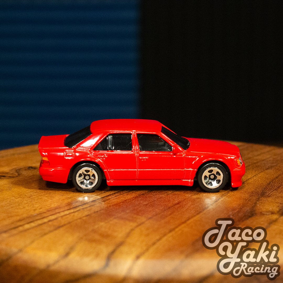 Mercedes-Benz 500 E (Red) - Factory Fresh - Hot Wheels Basic Loose (2022)