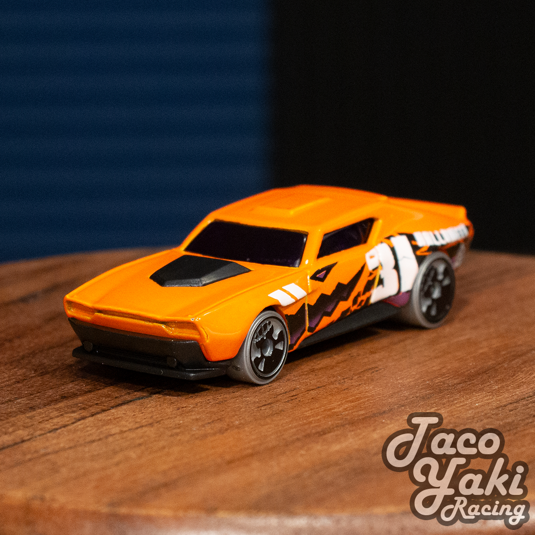 Muscle Bound (Orange) - Halloween - Hot Wheels Basic Loose (2024)