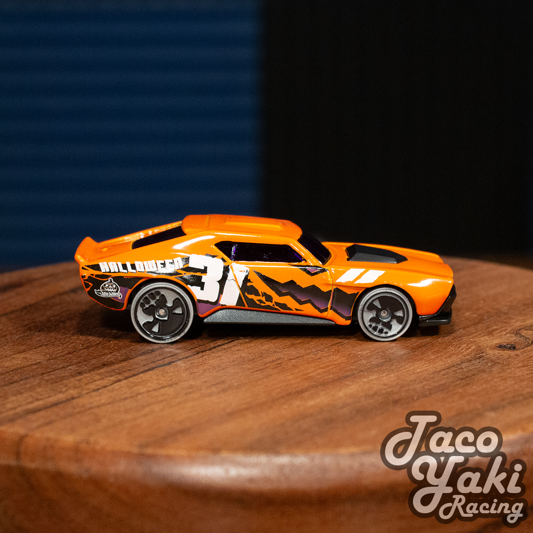 Muscle Bound (Orange) - Halloween - Hot Wheels Basic Loose (2024)