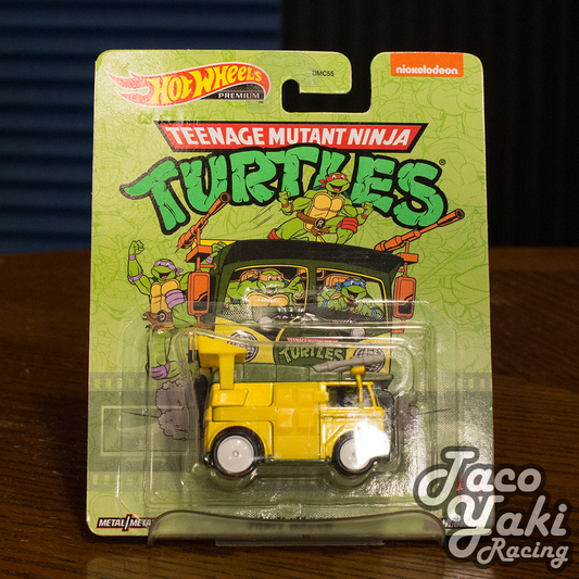 TMNT Party Wagon (Yellow) - Teenage Mutant Ninja Turtles - Hot Wheels Premium (2023)