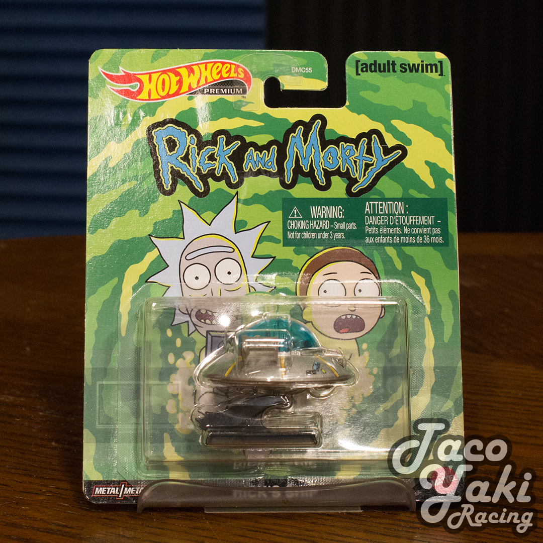 Rick's Ship (Silver) - Rick and Morty - Hot Wheels Premium (2023)