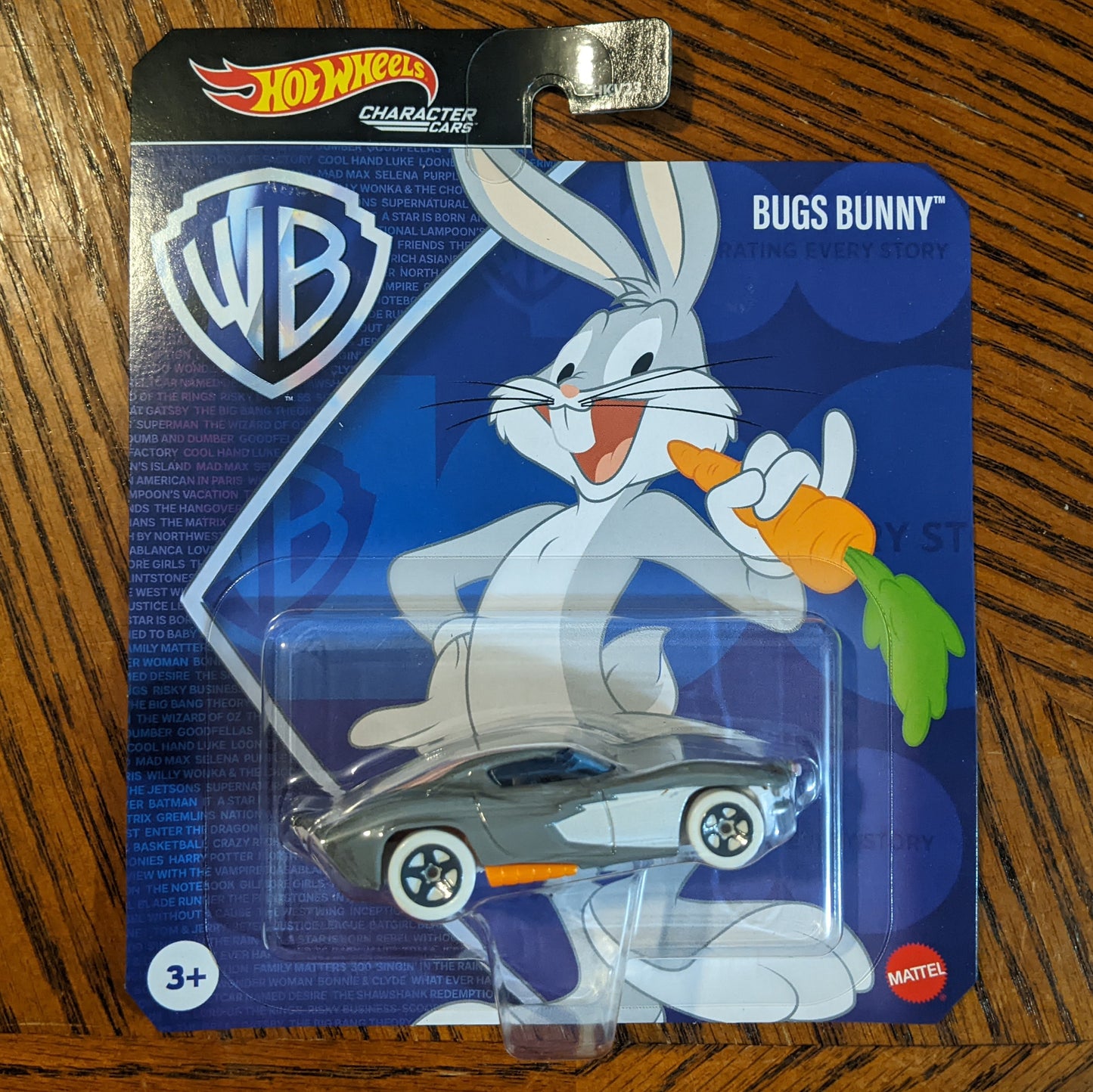 Bugs Bunny (Gray) - Warner Bros. - Hot Wheels Character Cars (2023)