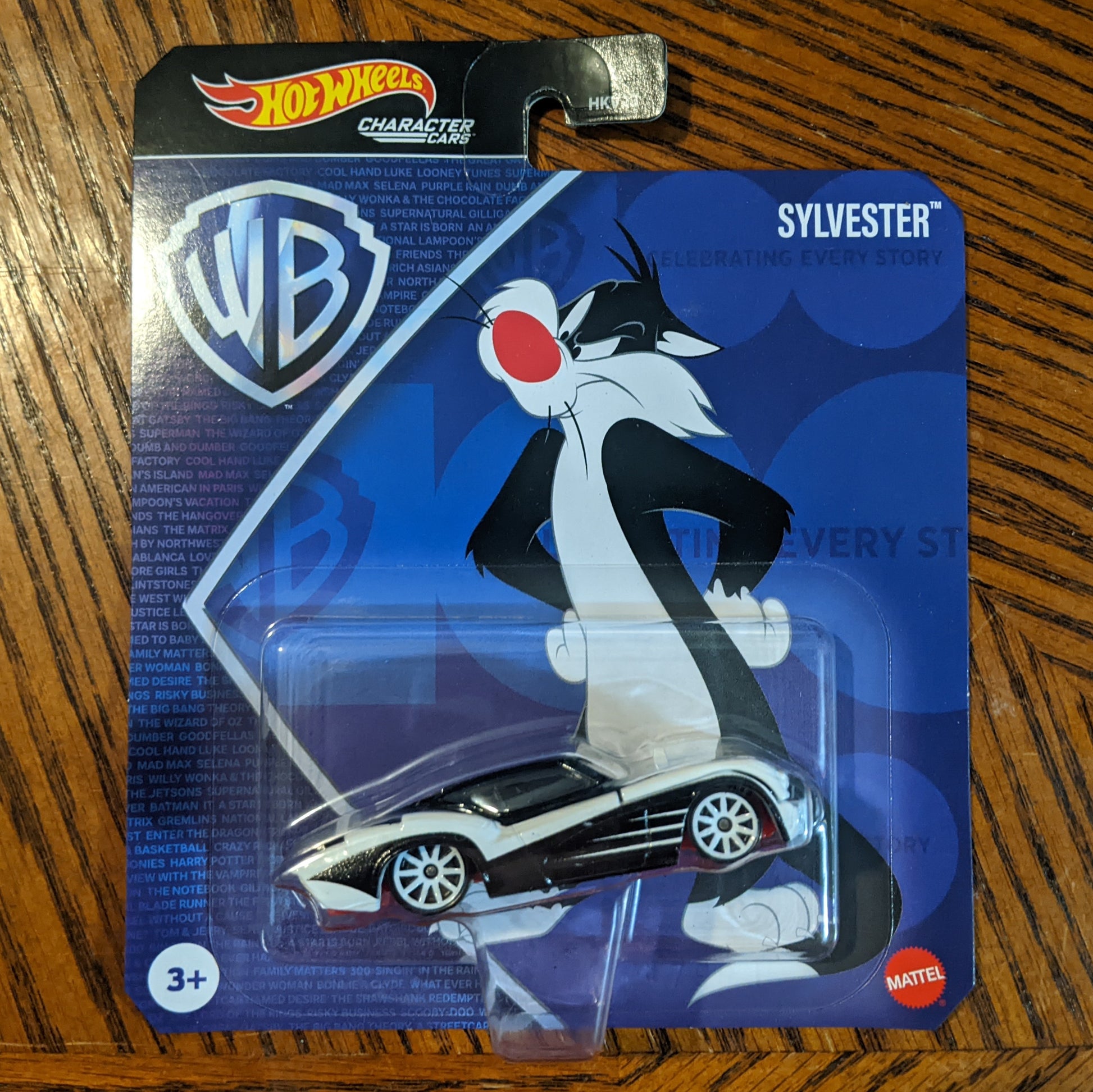 Sylvester (Black) Warner Hot Wheels Character Cars (2023