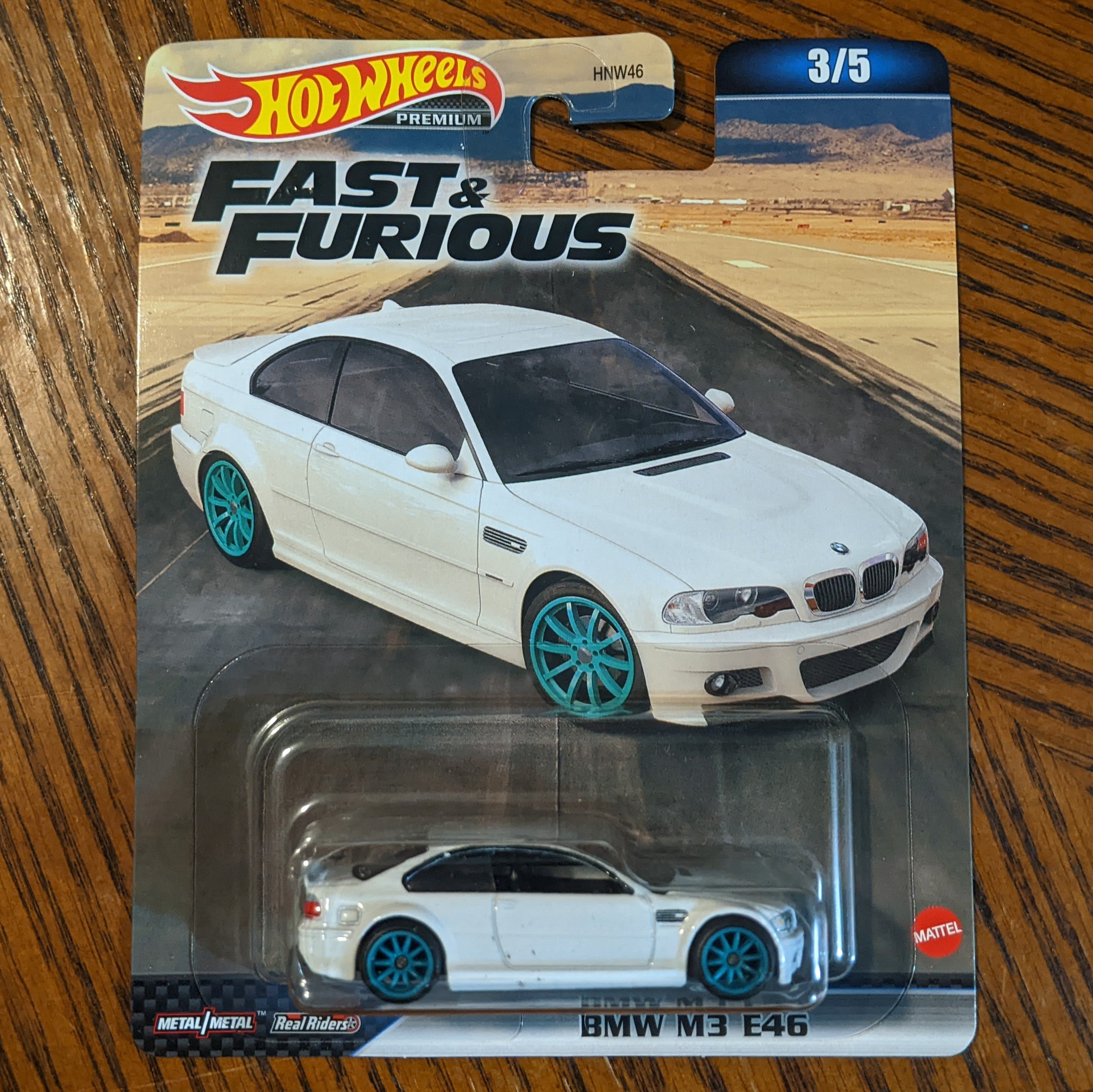 BMW M3 E46 White Fast Furious Hot Wheels Premium 2023 Dee Kay Shop