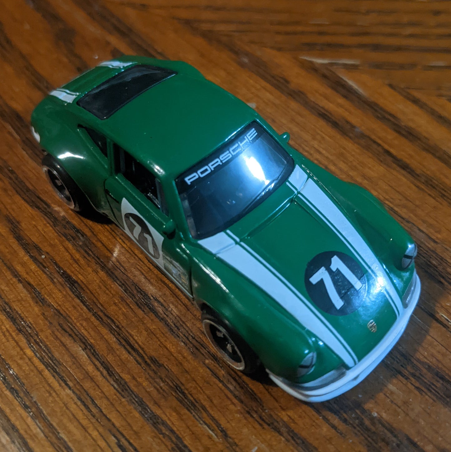 1971 Porsche 911 (Green) - Vintage Racing Club - Hot Wheels Basic Loose (2024)