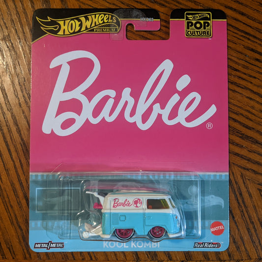 Kool Kombi (White & Turquoise) - Barbie - Hot Wheels Premium (2024)