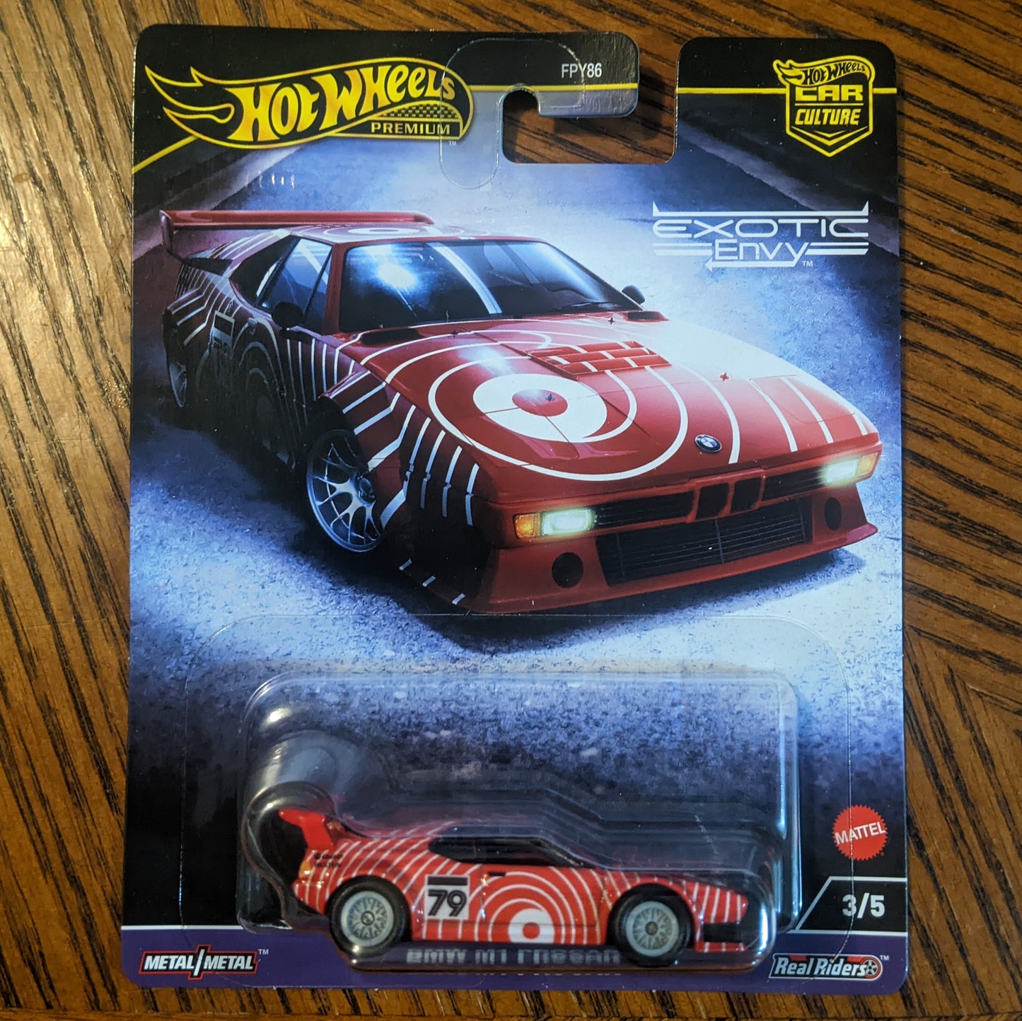 BMW M1 Procar (Red) - Exotic Envy - Hot Wheels Premium (2024)