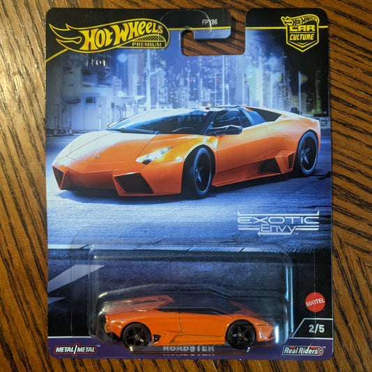 Lamborghini Reventón Roadster (Arancio Argos) - Exotic Envy - Hot Wheels Premium (2024)