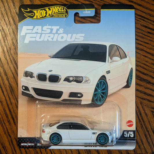 BMW M3 (White) - Fast & Furious - Hot Wheels Premium (2024)