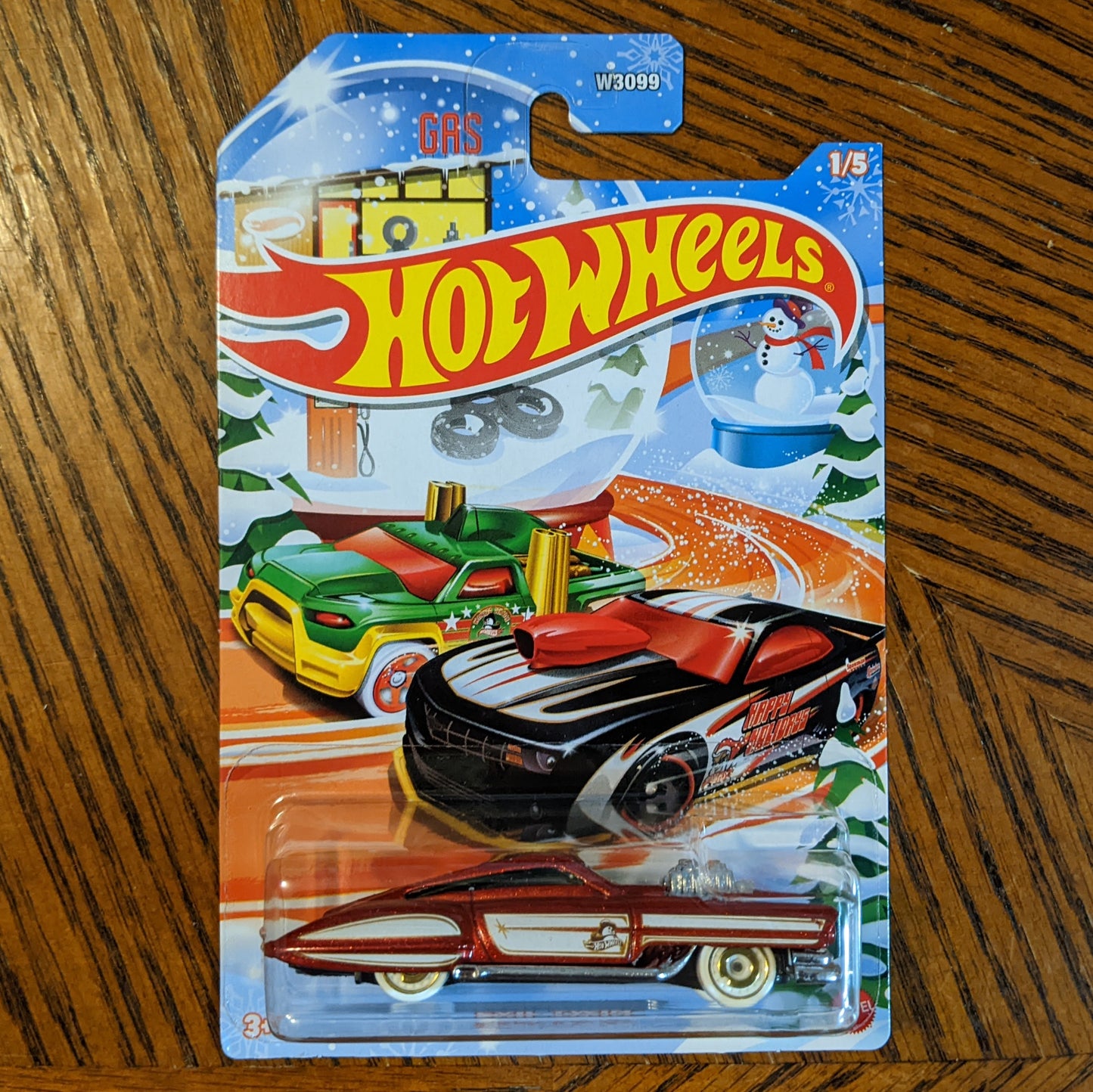 Evil Twin (Metalflake Red) - HW Winter - Hot Wheels Basic (2024)