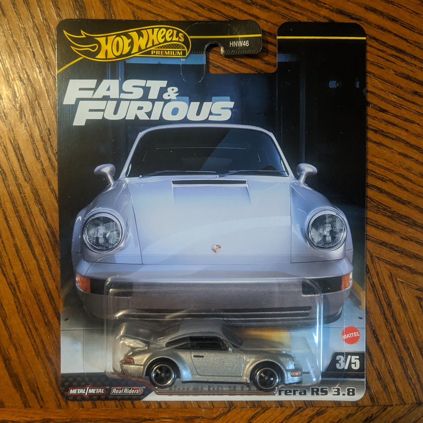 Porsche 911 Carrera RS 3.8 (Silver) - Fast & Furious - Hot Wheels Premium (2024)