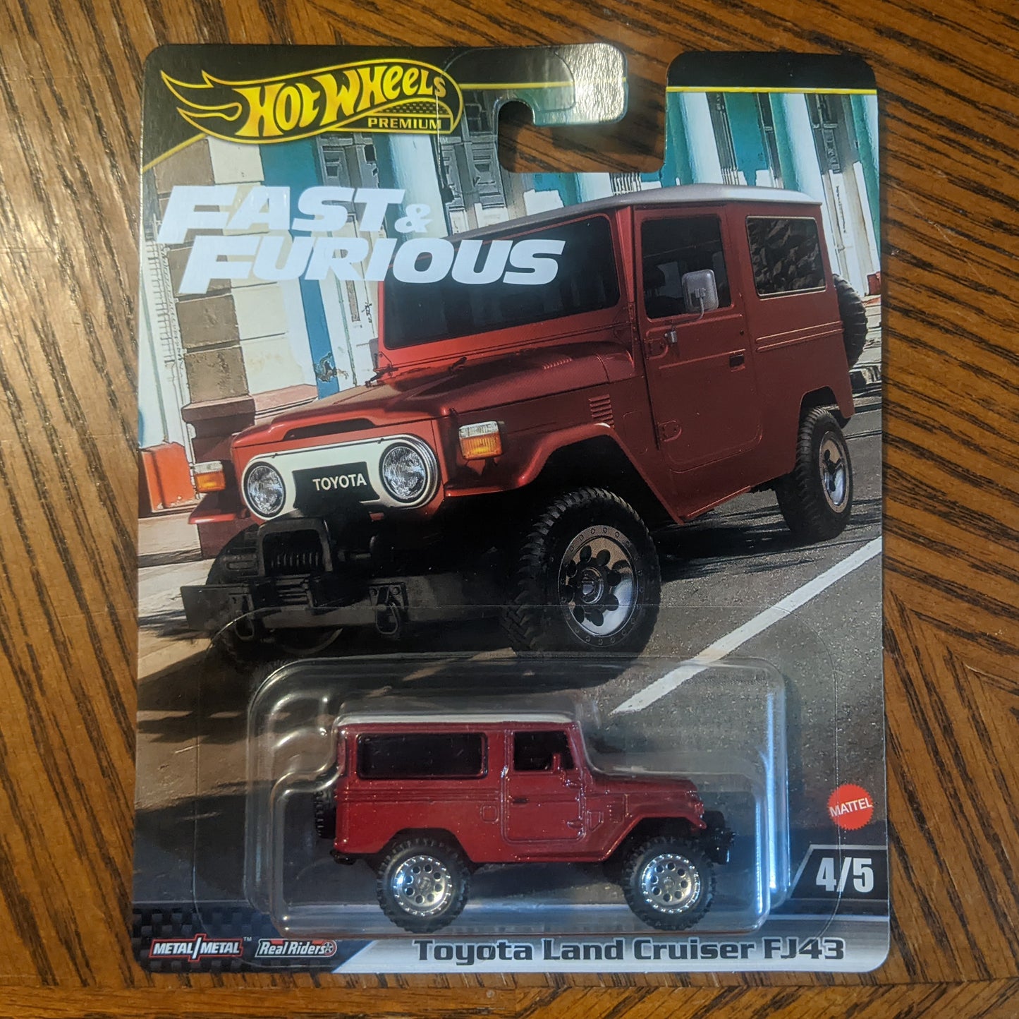 Toyota Land Cruiser FJ43 (Red) - Fast & Furious - Hot Wheels Premium (2024)