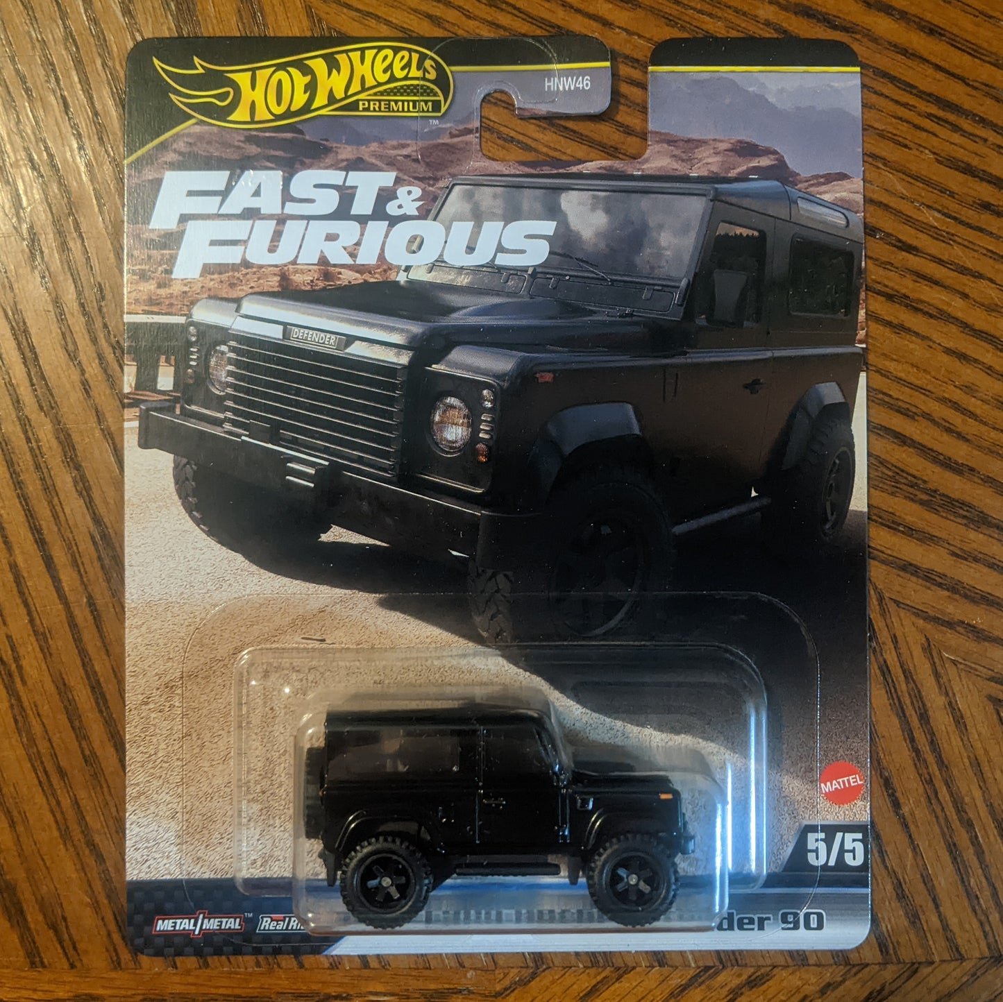 Land Rover Defender 90 (Black) - Fast & Furious - Hot Wheels Premium (2024)