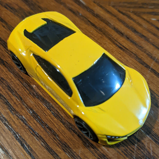 '12 Acura NSX Concept (Yellow) - Multipack Exclusive - Hot Wheels Basic Loose (2022)
