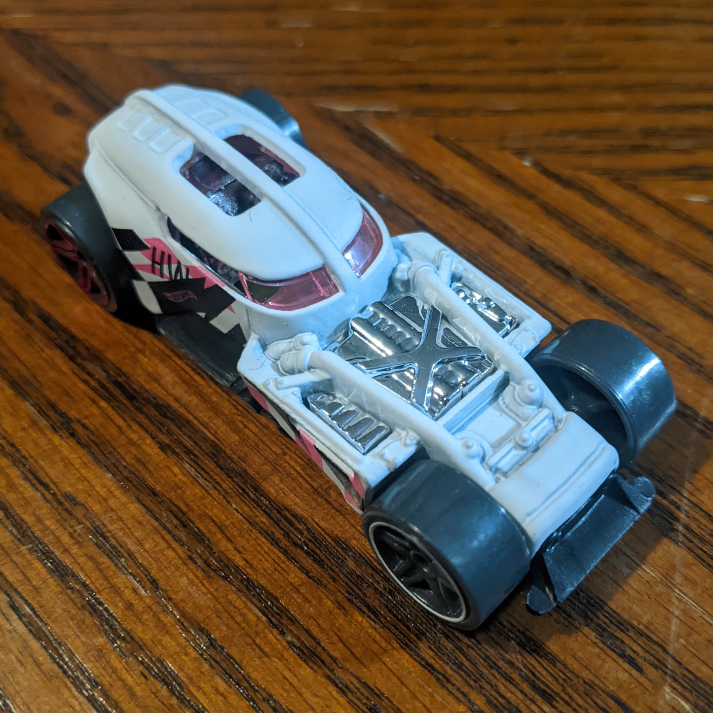 HW50 Concept (Matte White) - Speed Blur - Hot Wheels Basic Loose (2022)