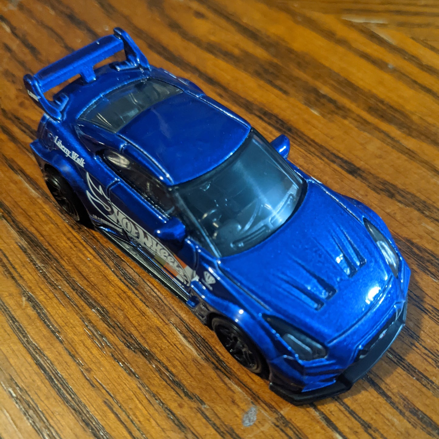 LB-Silhouette WORKS GT Nissan 35GT-RR VER.2 (Imperial Blue) - HW Dream Garage - Hot Wheels Basic Loose (2022)