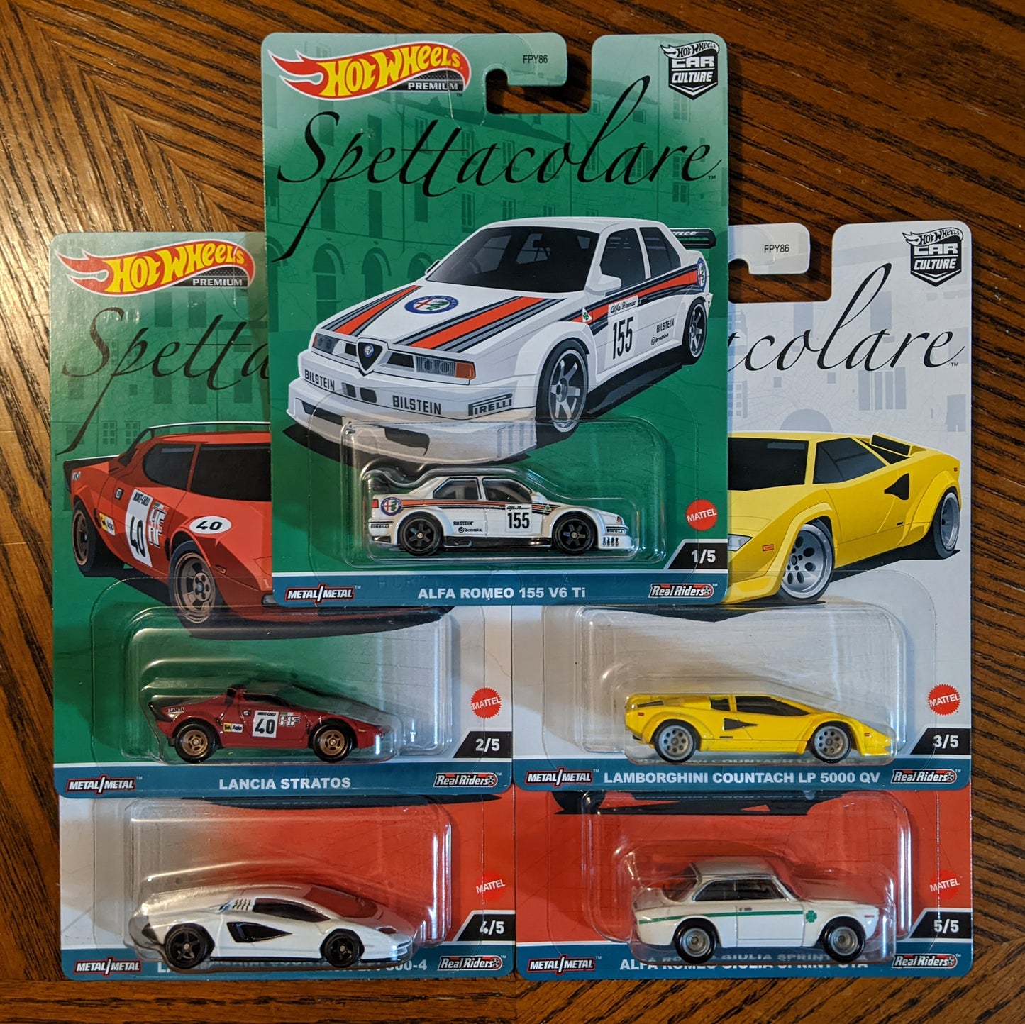 Spettacolare Set of 5 - Hot Wheels Premium (2023)