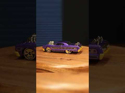 Tooned '64 Chevy Impala (Violet) - Halloween - Hot Wheels Basic
