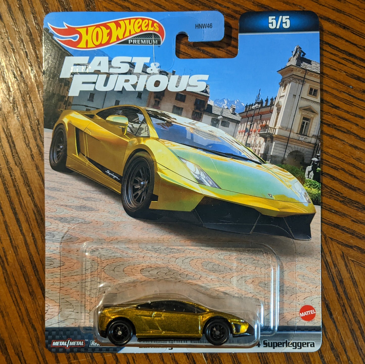 Lamborghini Gallardo LP 570-4 Superleggera (Polished Gold) - Fast & Furious - Hot Wheels Premium (2023)